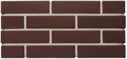 Кирпич темный шоколад гладкий одинарный полнотелыйпо цене 145.27 руб./шт
